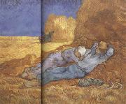 Vincent Van Gogh Noon:Rest from Work (nn04) Sweden oil painting artist
